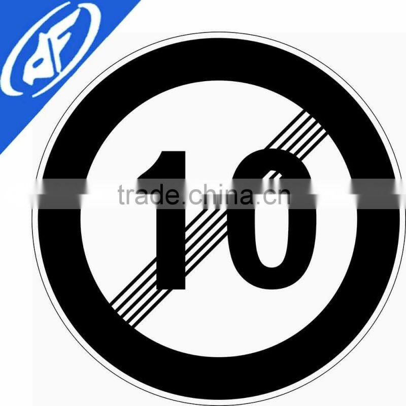 Reflective adhesive unfreeze 10 yard Road sign