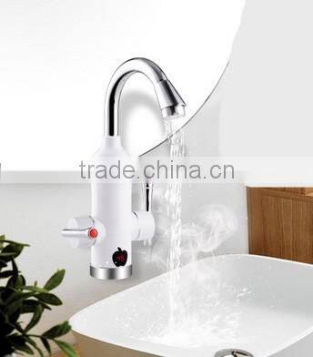 Instant electric water faucet with digital display