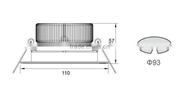 11W Samsung 5630 led downlight