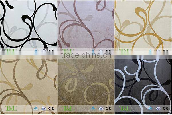 Interior modern 3d pvc beautiful wallpapers