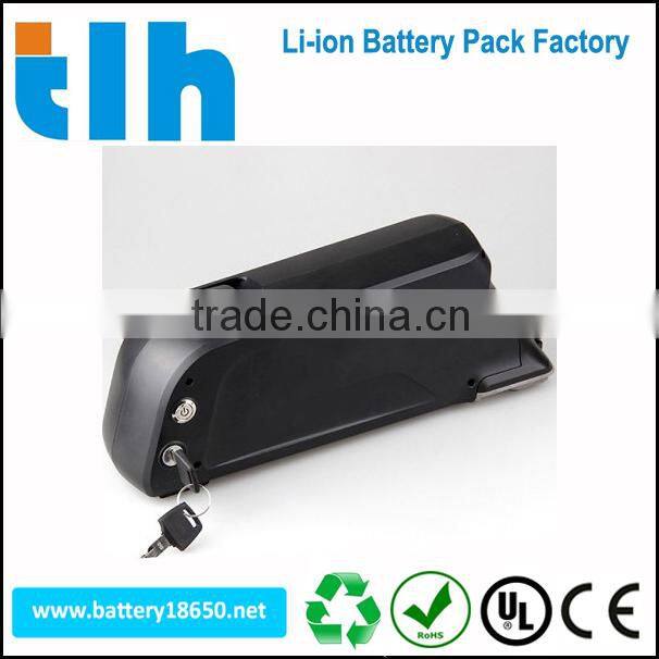 2015 Best seller downtube electric bicycle li ion battery 36V 13Ah