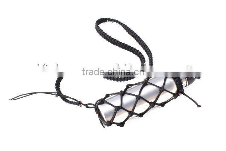 Wholesale 550lb 7 Inner Strands Paracord Handmade Reticular Bottle Cover Paracord Cup Bottle Carrier Survival Rope Bottle Sling