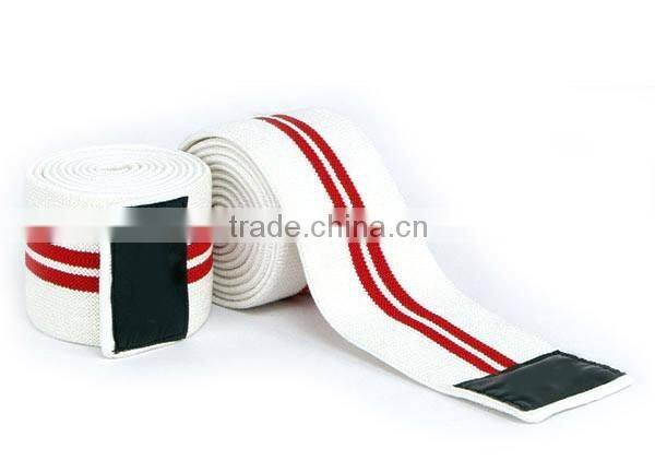 Scorpion Power Lifting Weight Lifting Knee Wraps. Elasticated Power Lifting Knee Support Bandage