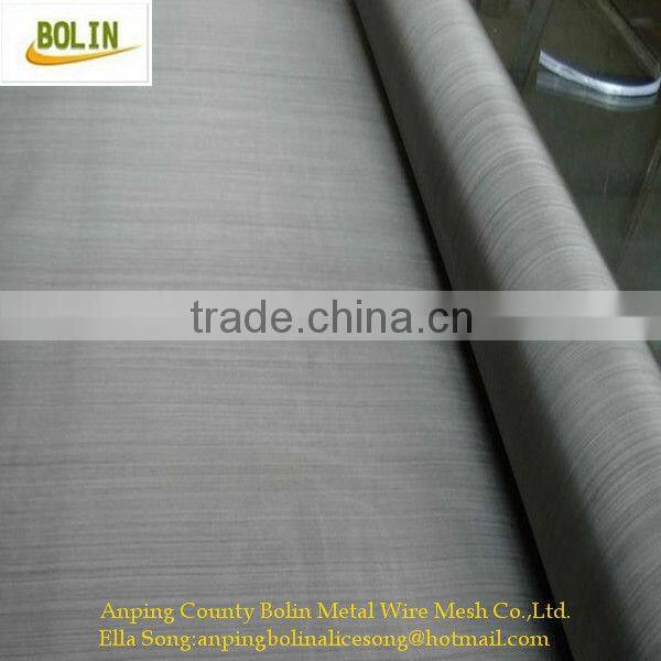 nickel wire 0.025mm nickel chromium molybdenum alloys wire mesh rolls for nickel batteries
