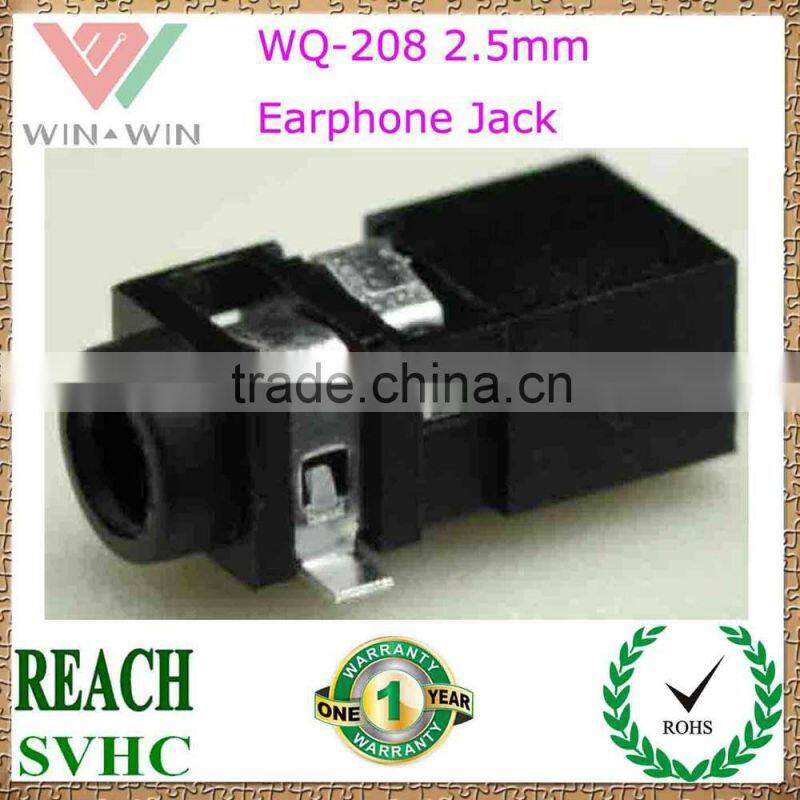 WQ-207 2.5mm DIP earphone jack