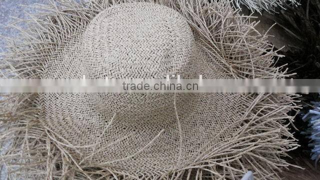 2015 most popular creative Best sell japan paper straw hat body with holes