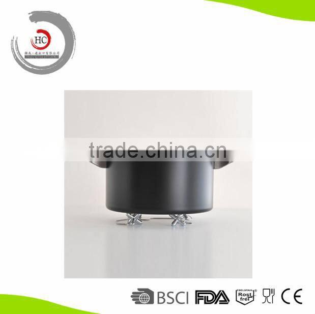 2015 New Products Trivet, extendable, "TRIPOD" Trivet with adjustable elements in chrome-plated zamak