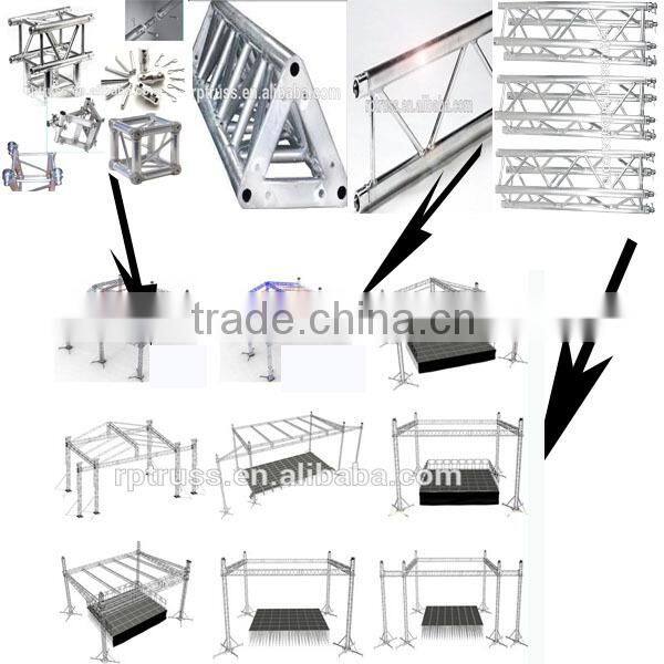 Concert stage Roof truss for assembling stage truss roof