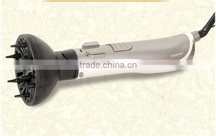 NIKAI newest professional hair brush hair dryer rotating hair styler