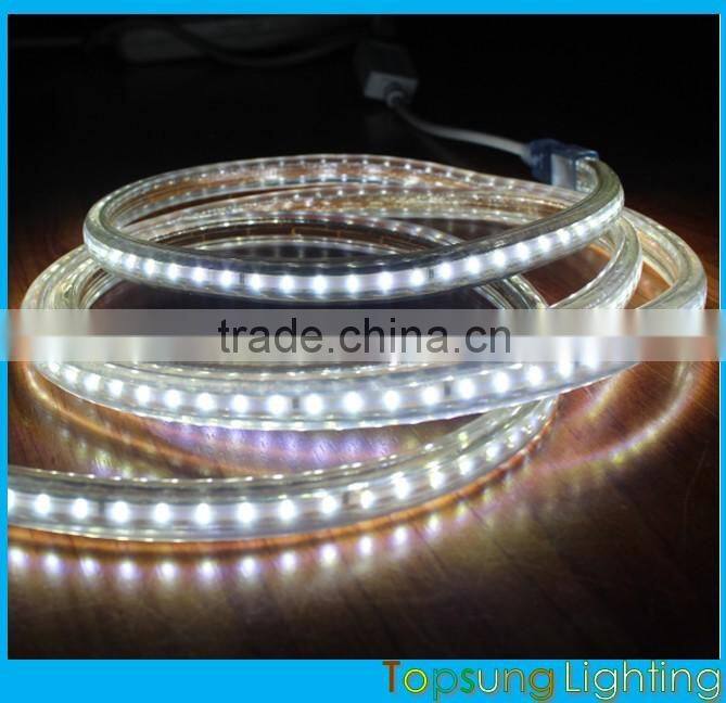 high intensity SMD5050 high voltage waterproof IP65 flexible drl led strip
