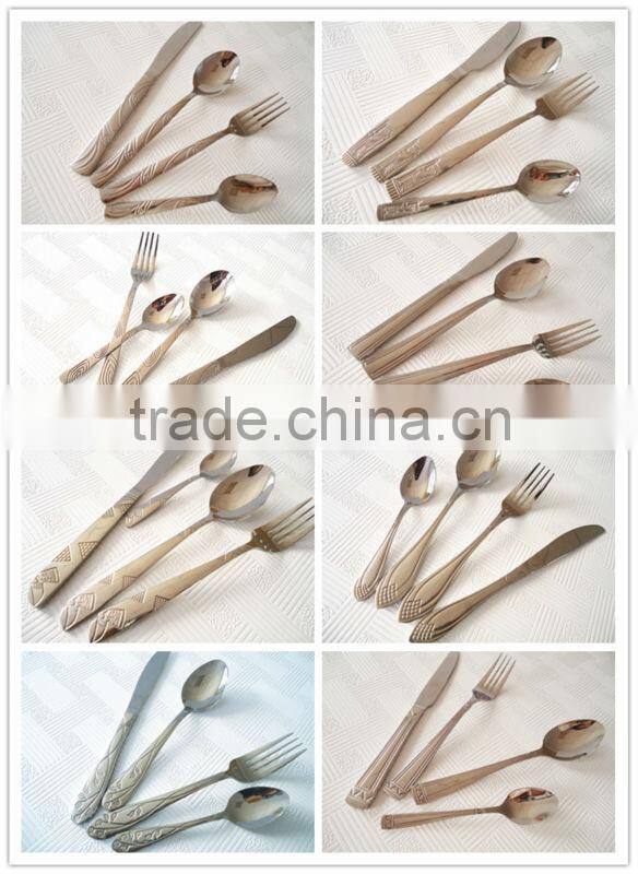 Best quality stainless steel round table spoon