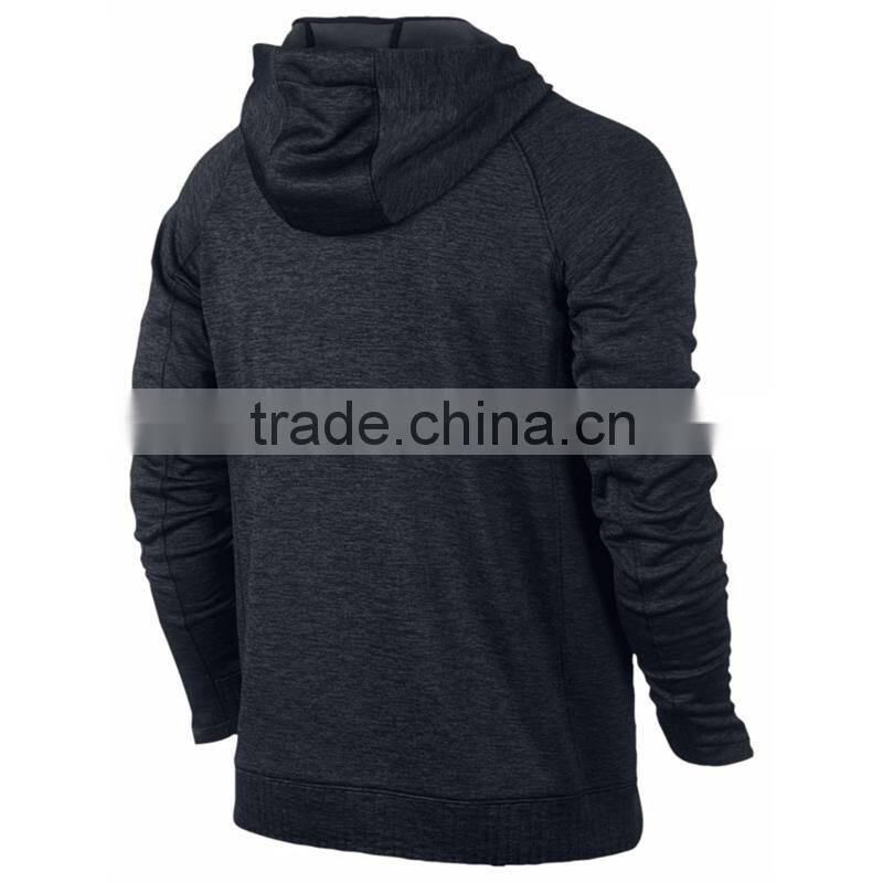 2016 Custom Heather Grey Man Hoodie Insulation Warmth For Hoodie