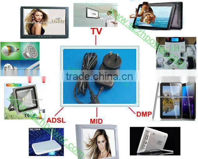 12vdc power supply 24w 12v 2a Australia adaptors passed UL GS CE KC