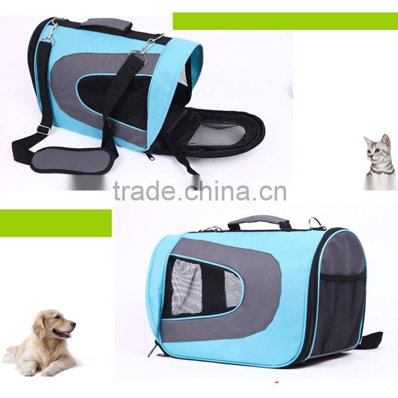 Oxford Soft Sided Airline Approved Cat Dog Pet Travel Dog Bag Pet Carrier Bag