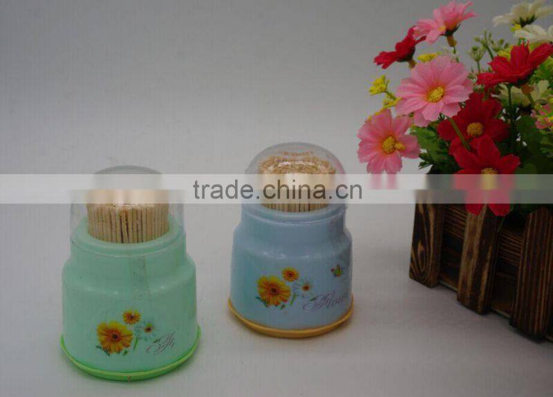 set of 2 Eco-friendly OEM bulk dental floss pick with high quality