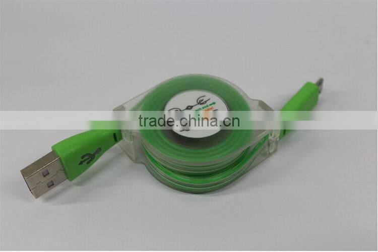Colorful Retractable Cable For All Mobile Phones