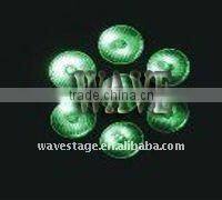 Hot 7 pcs 4 in 1 10w rgbw studio lights in guangzhou ( WLEDM-17) moving lights