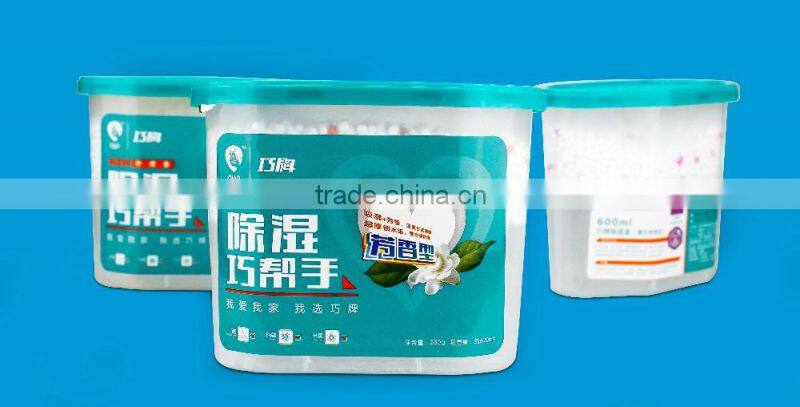 Paper card Packing 3*600ml Desiccant Air Dehumidifiers Box for sale
