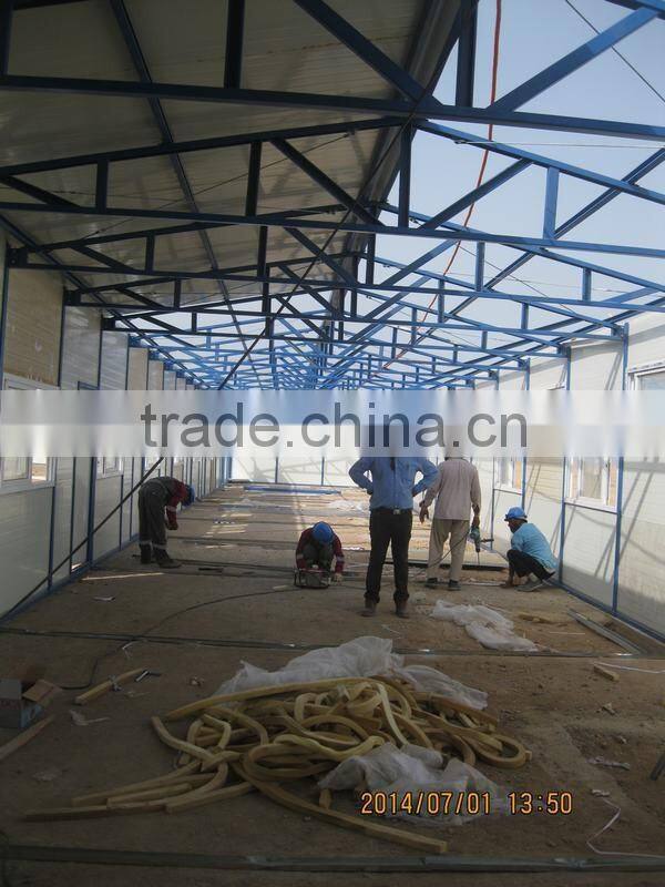China alibaba China supplier low cost Prefabricated steel house for labor worker staff