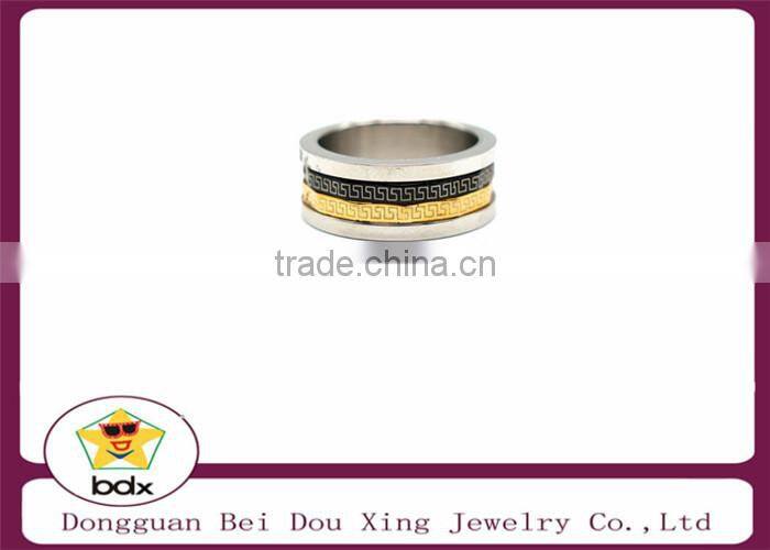 High Quality Couple Rings for Women Men Cubic Zirconia Wedding Ring18K Gold Plated Wedding Rings Stainless Steel men rings