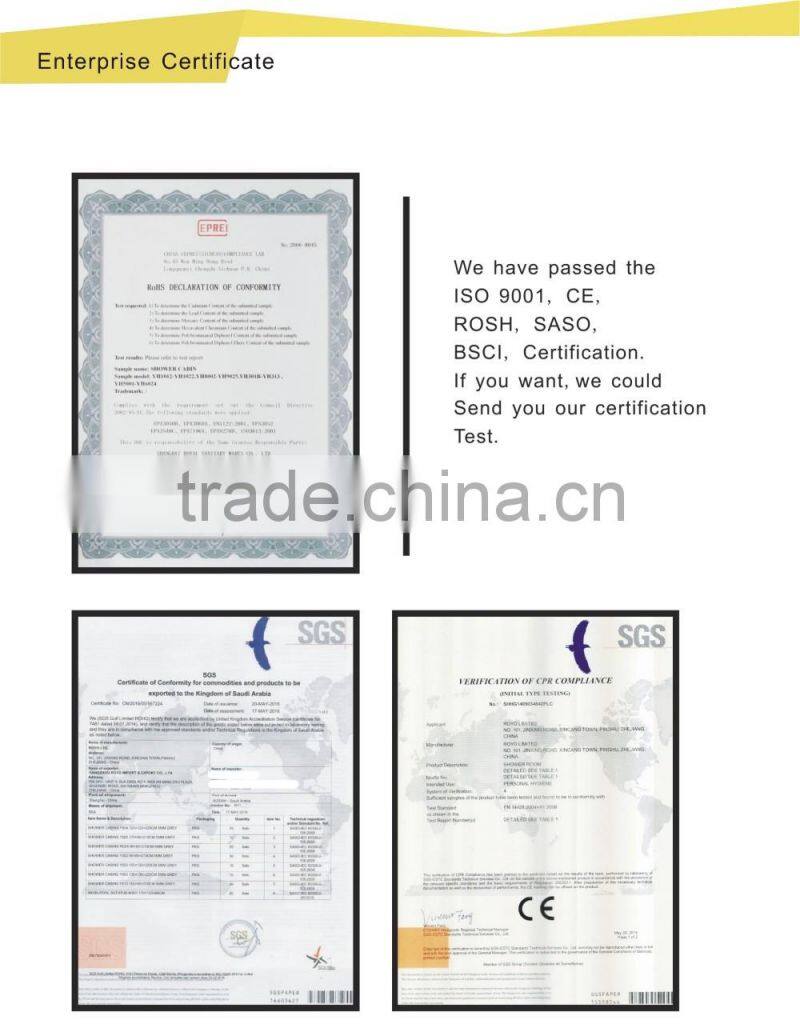 hotel modern mirror floor mounted bathroom vanity RA188