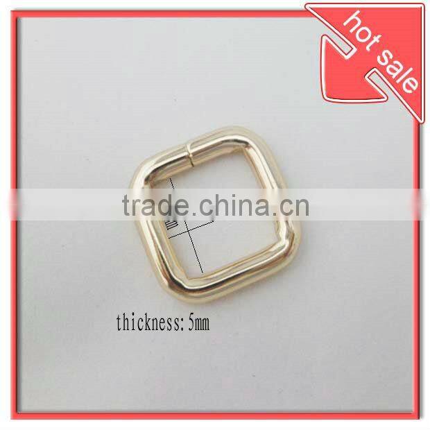 iron square bag ring,square buckle,bag accessory