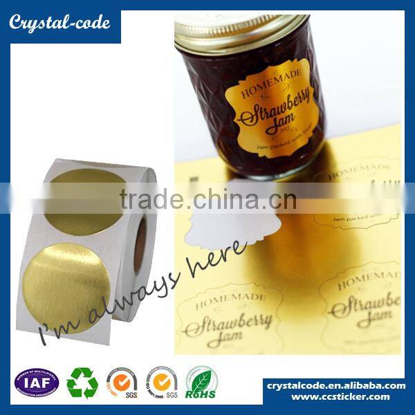 Accept order film sheet personized silver foil sticker