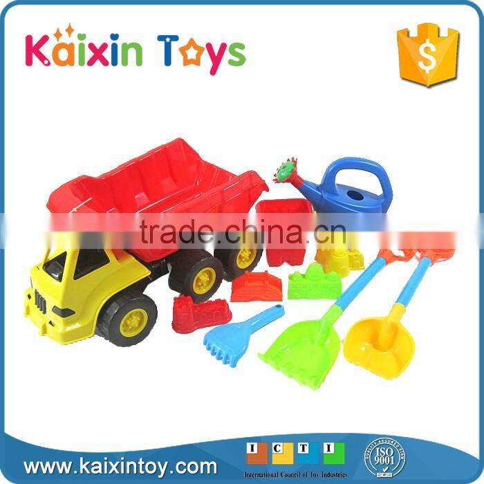 10256885 Newest Design Summer Outdoor Structure 7 PCS Beach Toy Truck