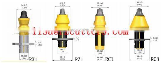C855IR scarifier bits soil stabilization tools road planning bits auger bits