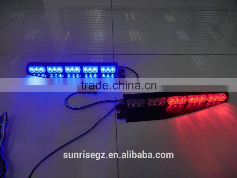 CAR WINDSHIELD LED STROBE FLASHING LIGHT,VISOR LED FLASH STROBE LIGHT (SR-LS-161T), 1W TOP BRIGHT TIR LED