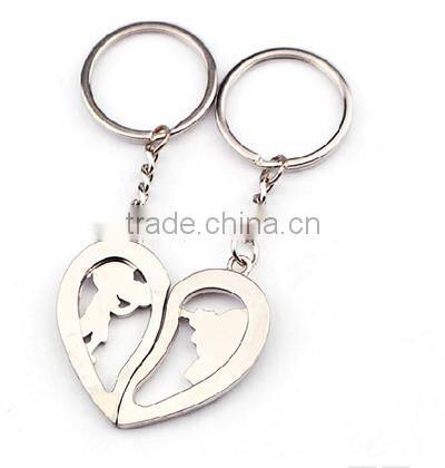 Heart style key chains /customized key chains/custom key chain/promotional gifts