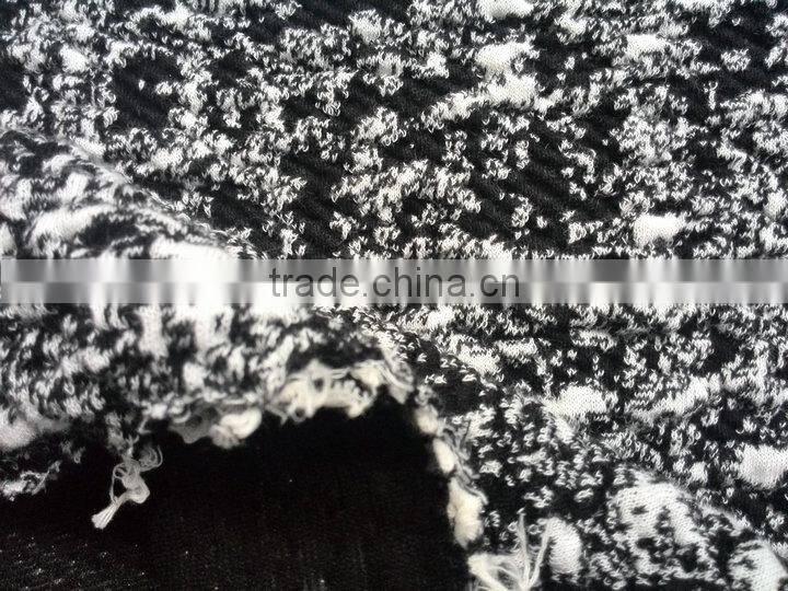 cotton texture knit fabric