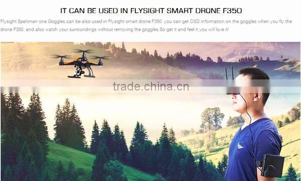 Flysight FPV 5.8GHz 40CH Diversity Goggles SpeXman for FPV Racer