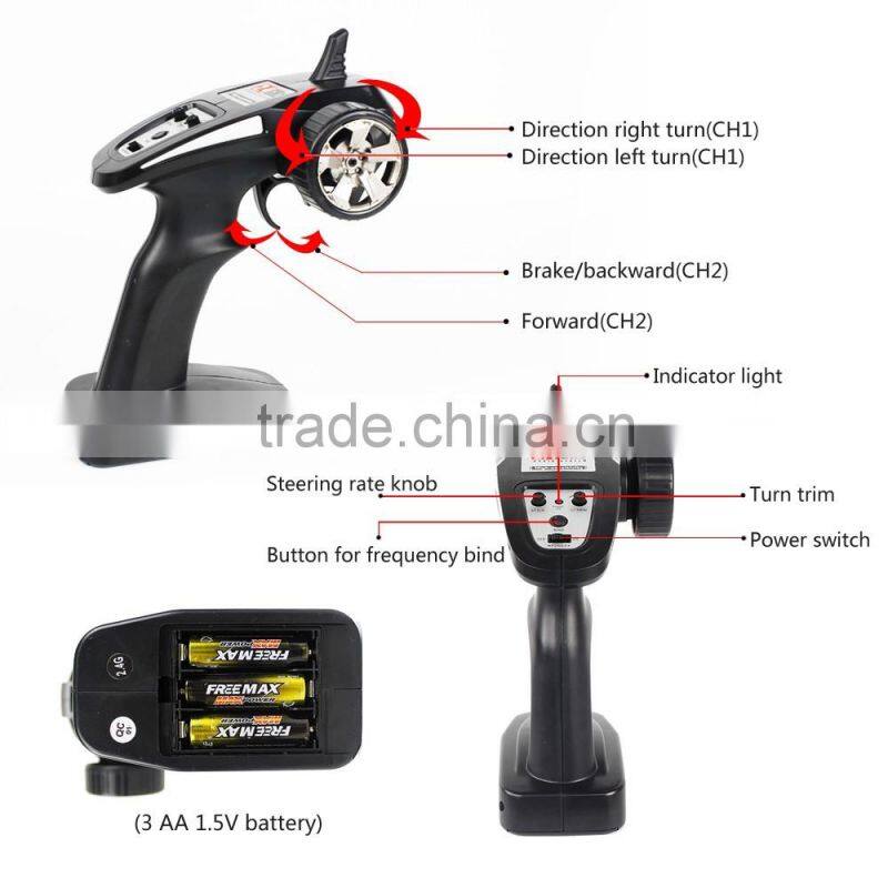 2016 New item 9011 1:24 scale 2.4g rc car radio control toy