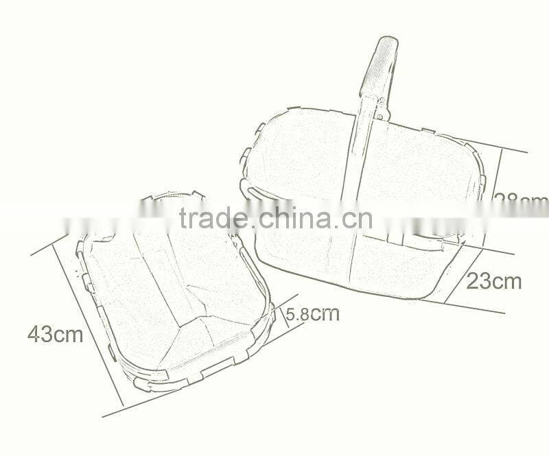 Outdoor folding laundry basket&bag with different colors