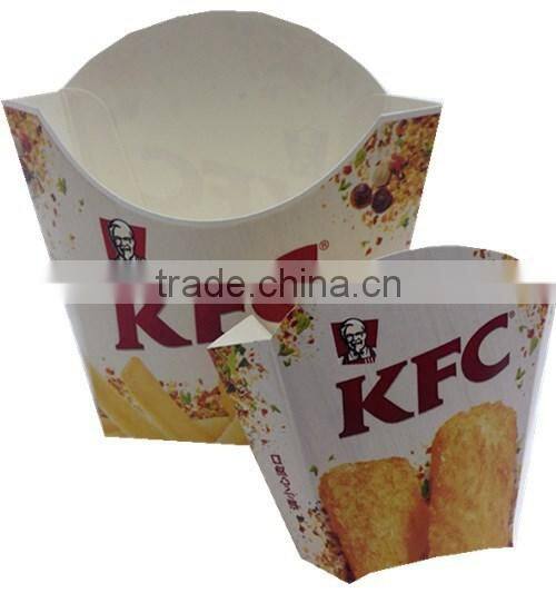 cheap french fries paper box wholesale