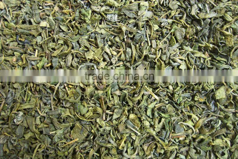 Natural Green tea finnings organic broken green tea for making tea bags