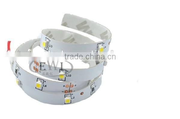 Shenzhen quality 3528 warm white flexible smd led strip with 3 Y warranty