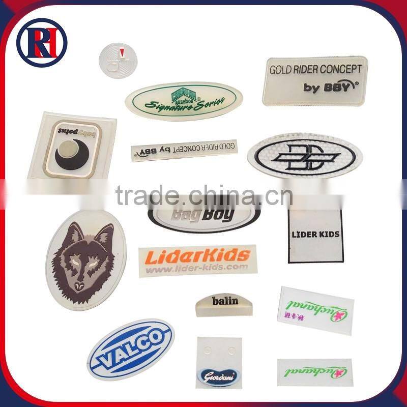 China custom embroidery patch PVC patch slim custom patch