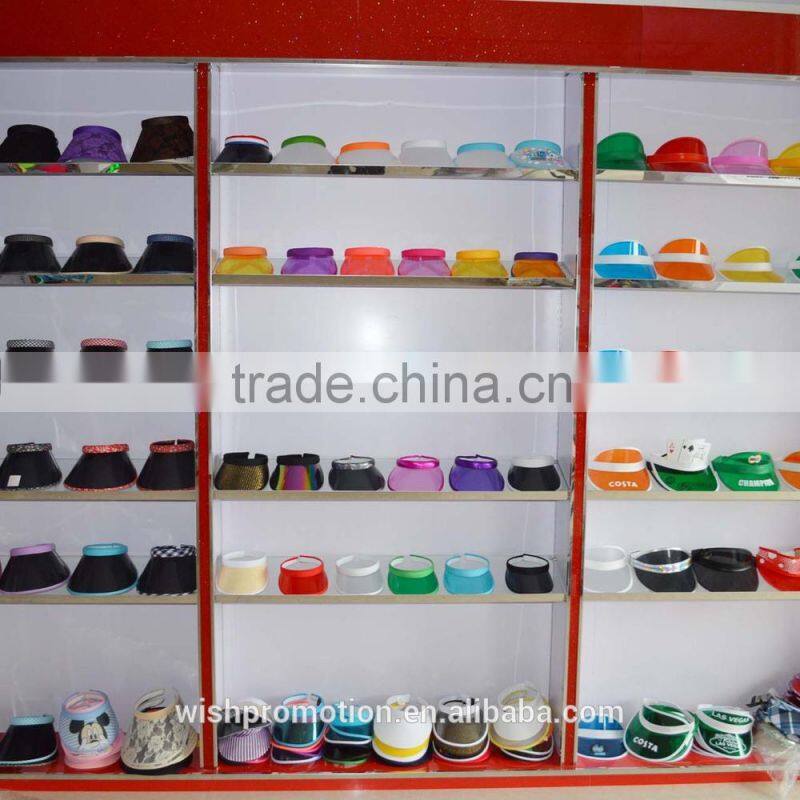 PVC plastic sun visor cheap visor for promotion