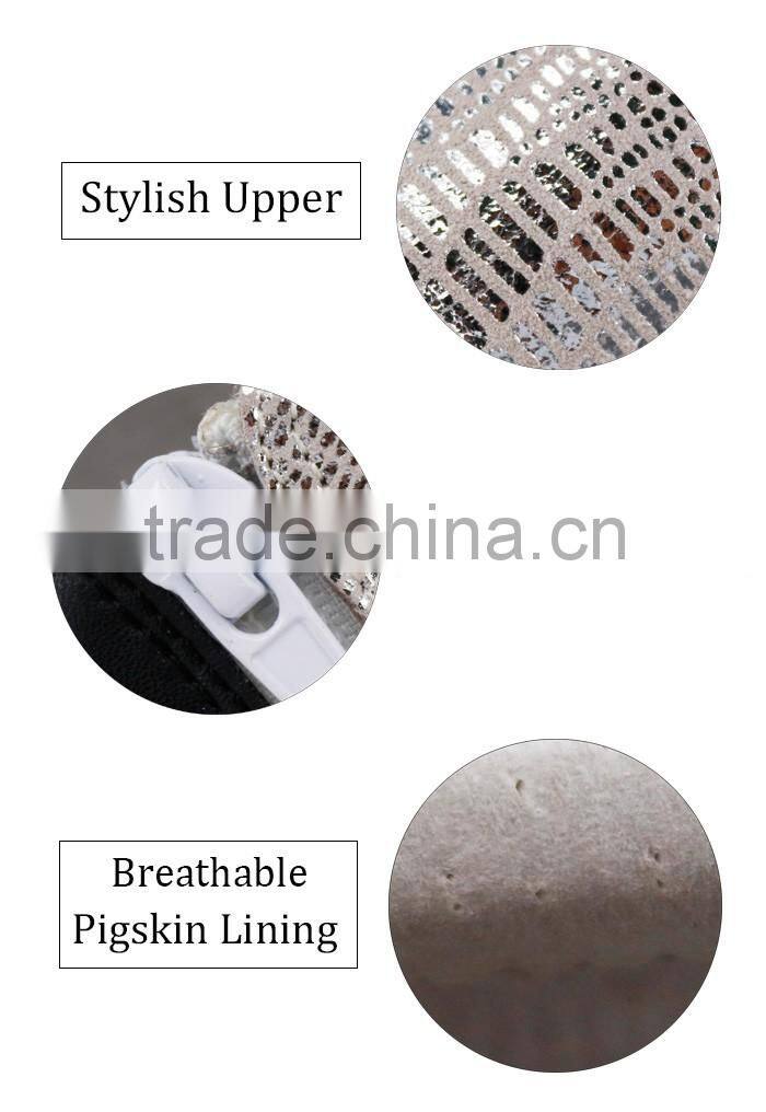 Choozii Custom OEM Double Zip Kids Casual Leather Sneakers Shoes 2016