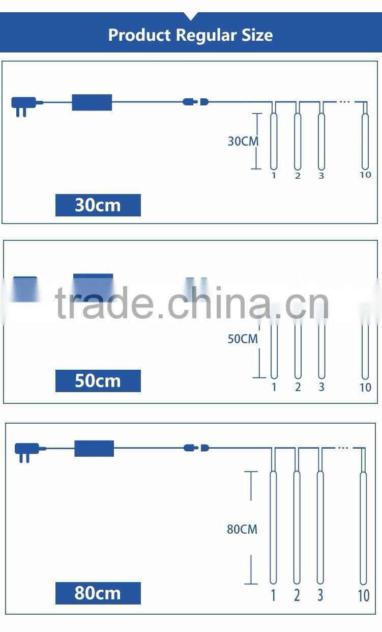 LED meteor light for Chrismas, holiday decoration lightdecorative running led lights for christmas