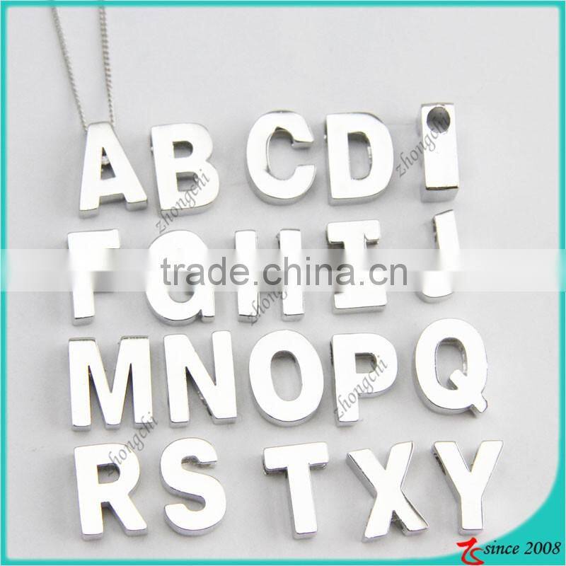 New Design Alphabet Style Charm Pendant for Necklace and bracelet