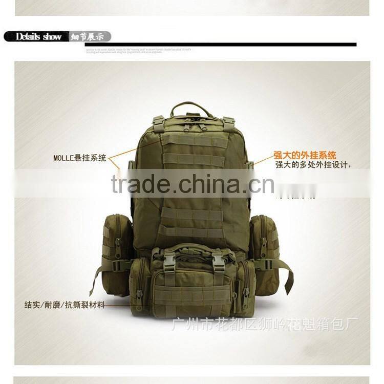 Outdoor Military Style Tactical Backpack manufacturers in Guangzhou