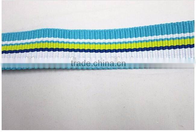 High Quality Custom PP Striped Webbing Tape