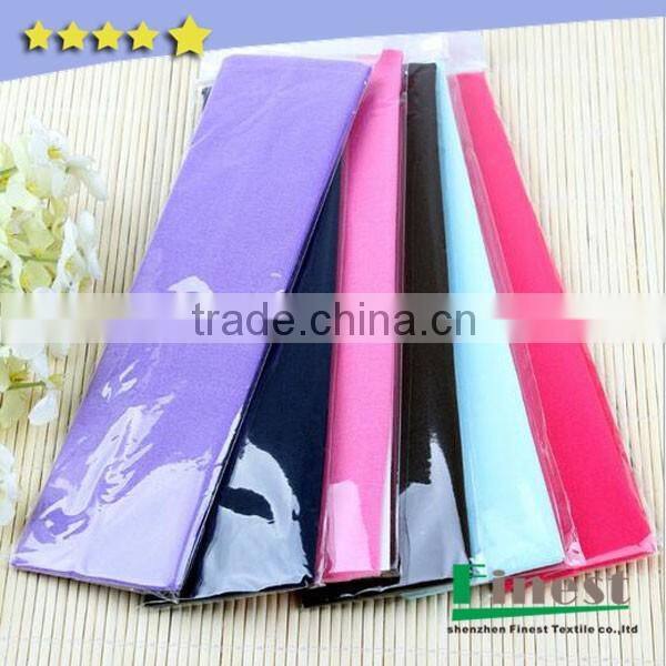 Elastic cotton headbands, custom colourful sweat headbands