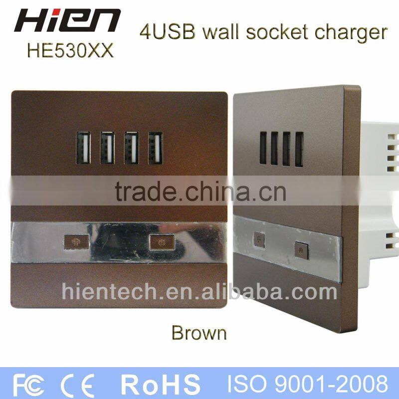 220v outlet usb wall socket universal travel transformer 4way usb wall plate