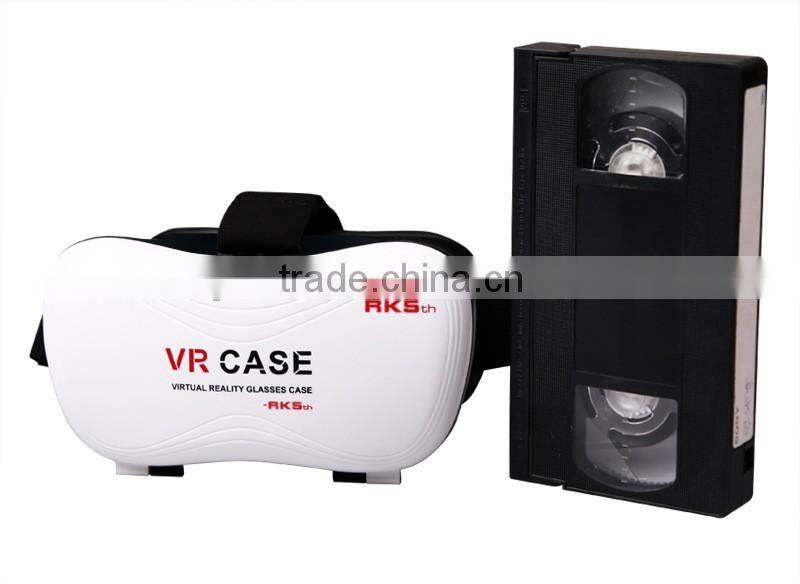 VR BOX 2.0 3D Virtual Reality Glasses, 2016 3D VR Headsets with Bluetooth Remote Controller for 4.7~6 Inch Screen Phones