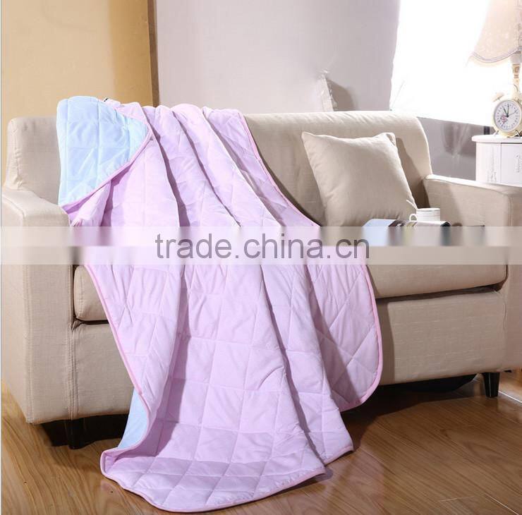 Factory price textile wholesale 100% polyester fabric quilt mircofiber filled cashmere quilt comforter blanket cover set