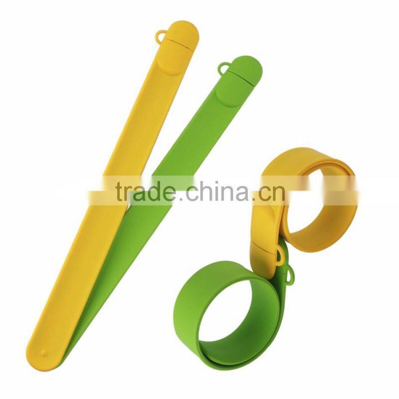 Wholesale Promotional Cheap Price Silicone USB Flash Drive Bracelet Custom Logo